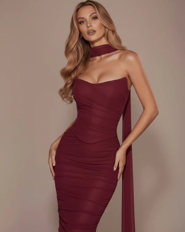 ARIELLA | VESTIDO GLAMOUR CLÁSICO