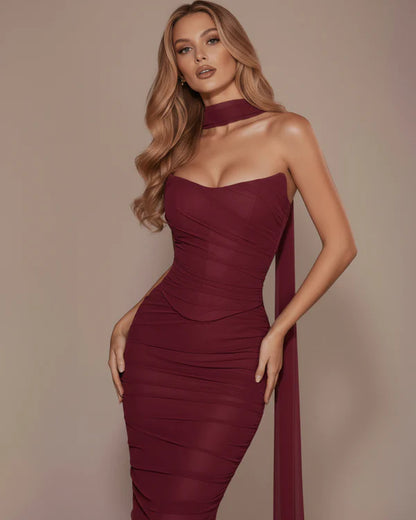 ARIELLA | VESTIDO GLAMOUR CLÁSICO