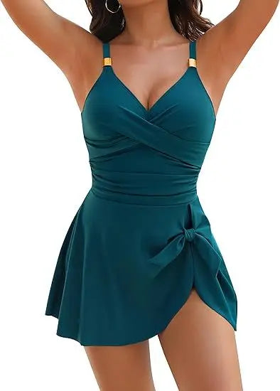 CARLA | TRAJE DE BAÑO ELEGANCE CON FALDA