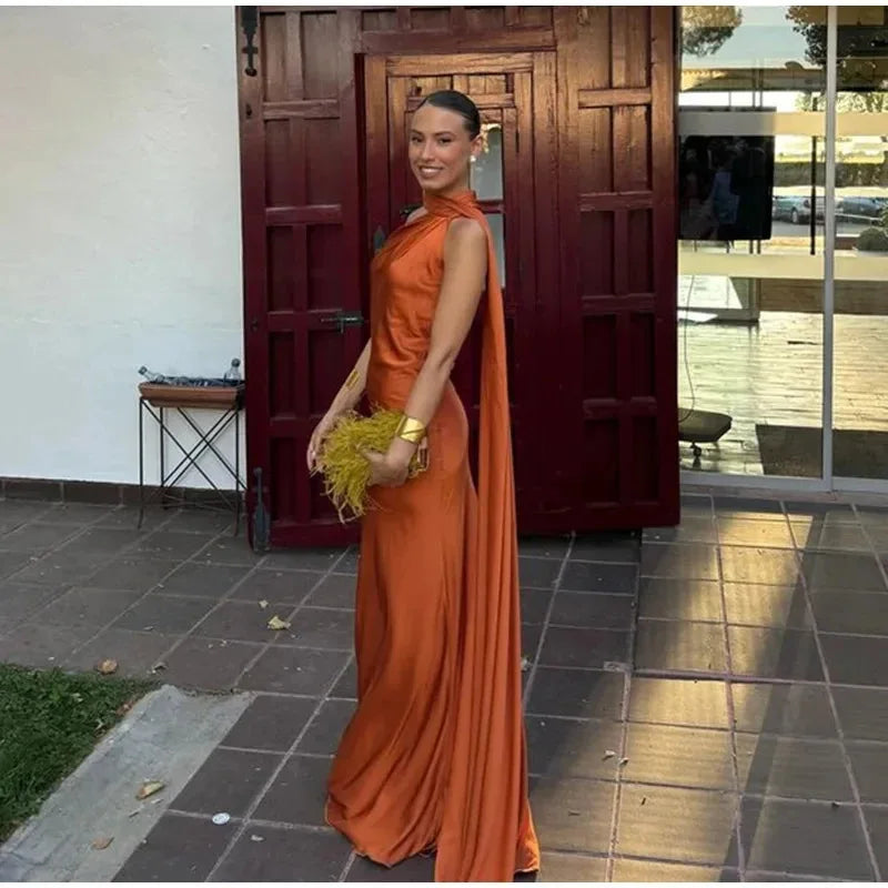 CELINE | VESTIDO MAXI SILUETA ELEGANTE