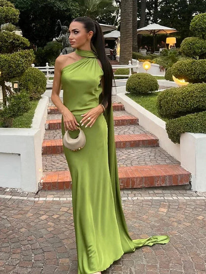 CELINE | VESTIDO MAXI SILUETA ELEGANTE