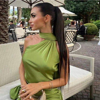 CELINE | VESTIDO MAXI SILUETA ELEGANTE