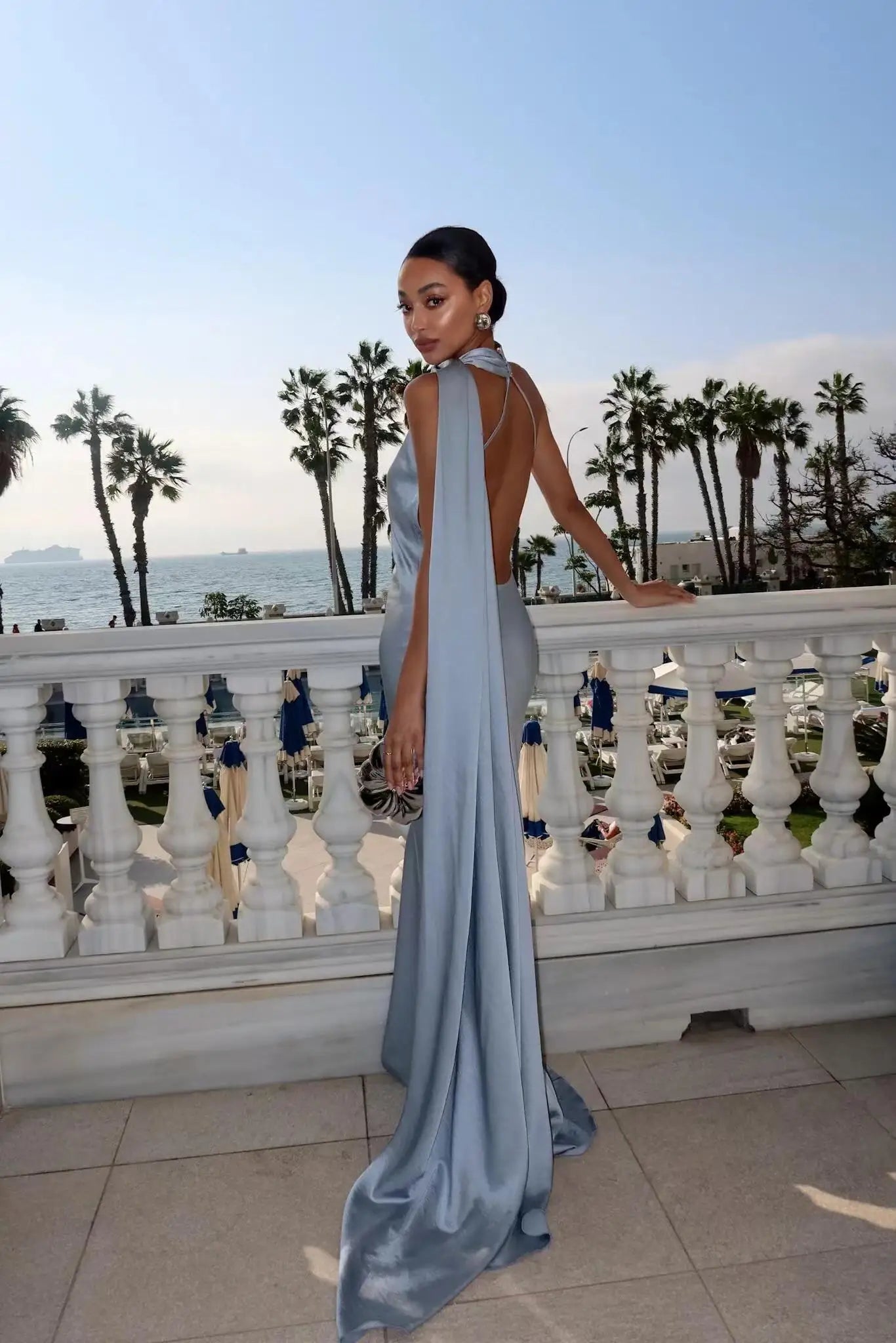 CELINE | VESTIDO MAXI SILUETA ELEGANTE