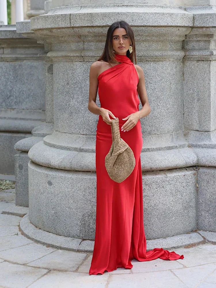 CELINE | VESTIDO MAXI SILUETA ELEGANTE