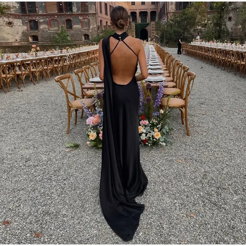 CELINE | VESTIDO MAXI SILUETA ELEGANTE