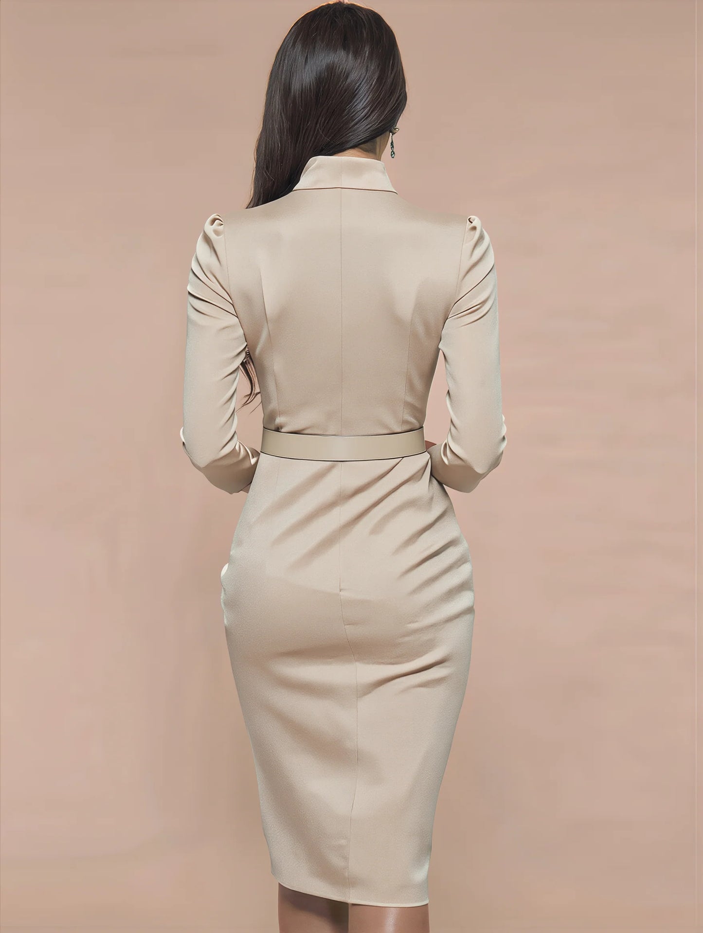 CASSIA | VESTIDO MIDI CORTE PREMIUM