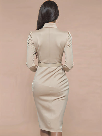 CASSIA | VESTIDO MIDI CORTE PREMIUM