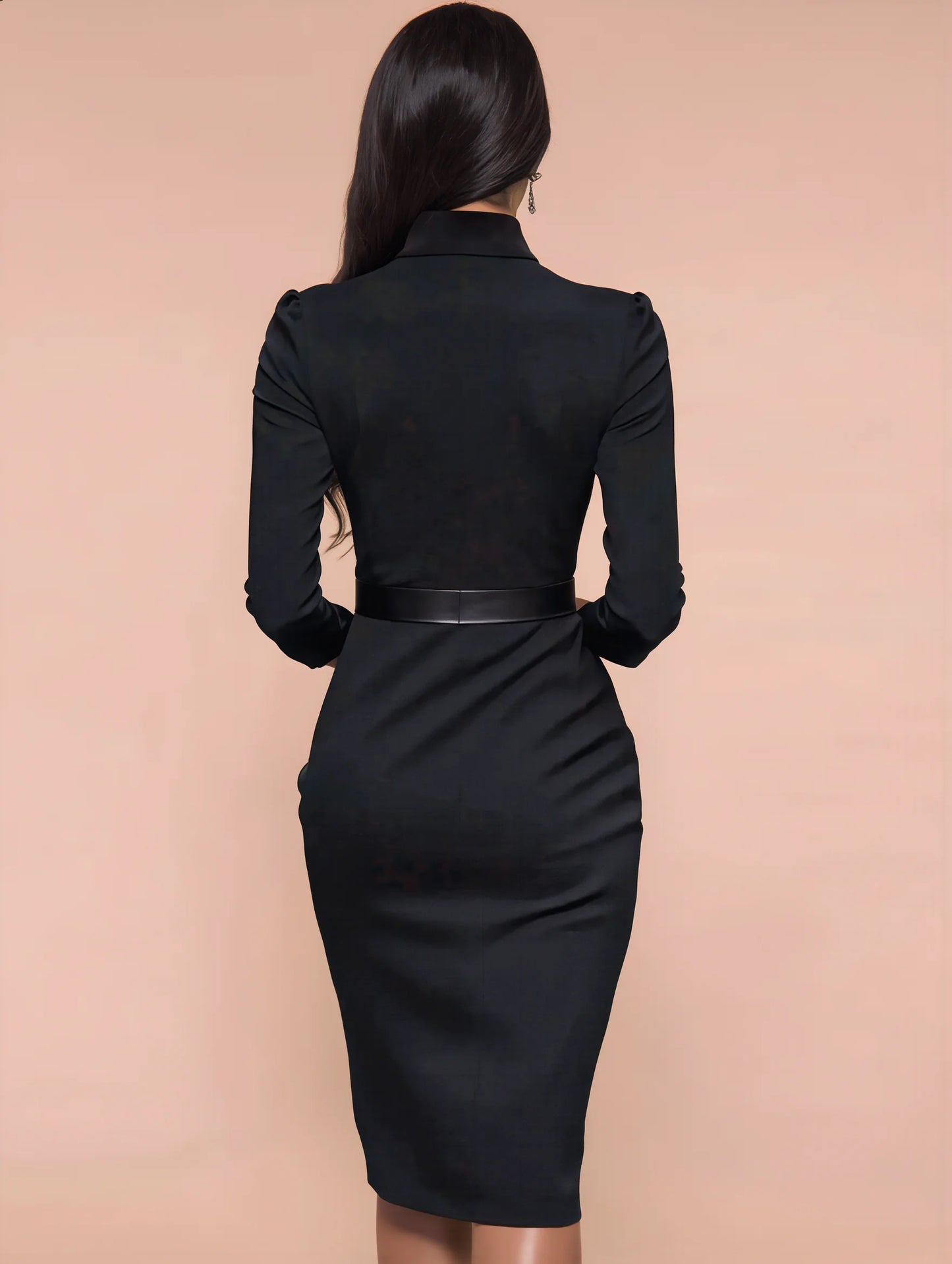 CASSIA | VESTIDO MIDI CORTE PREMIUM