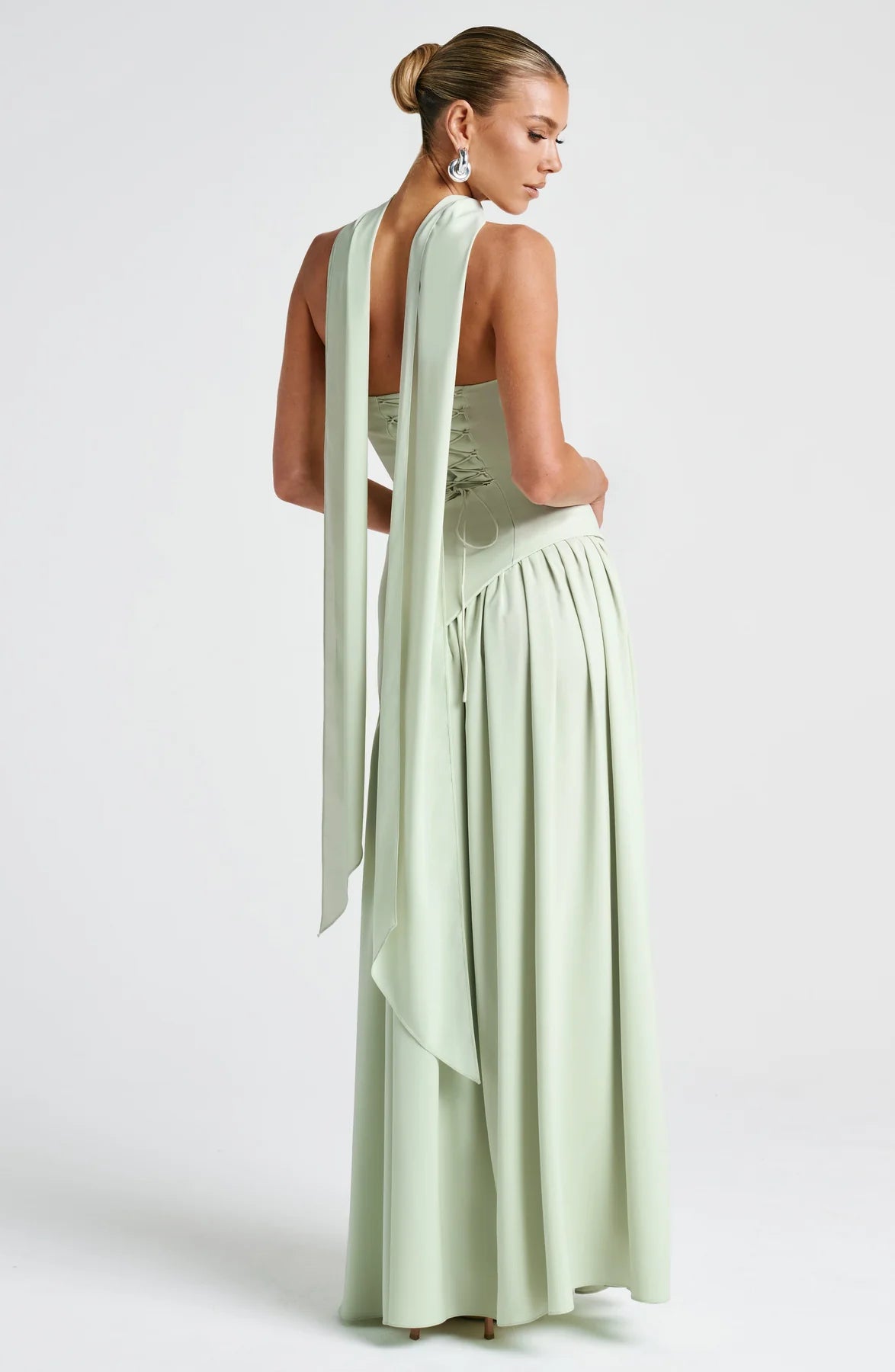 SELENE | VESTIDO MAXI CORTE IMPERIAL