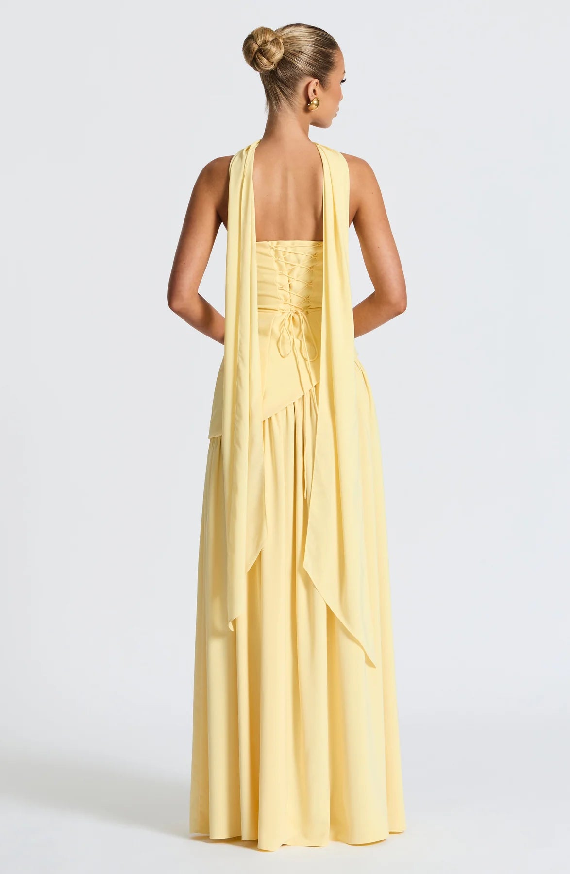SELENE | VESTIDO MAXI CORTE IMPERIAL