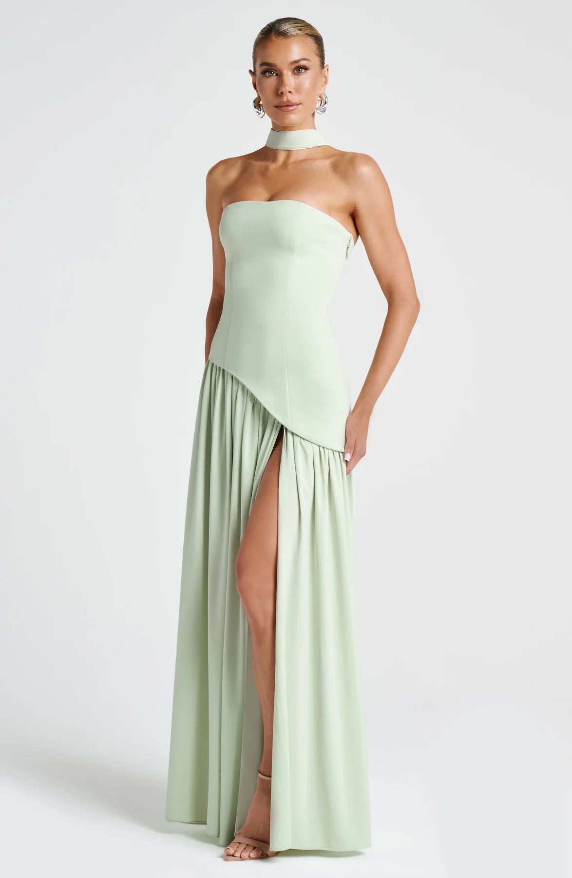 SELENE | VESTIDO MAXI CORTE IMPERIAL
