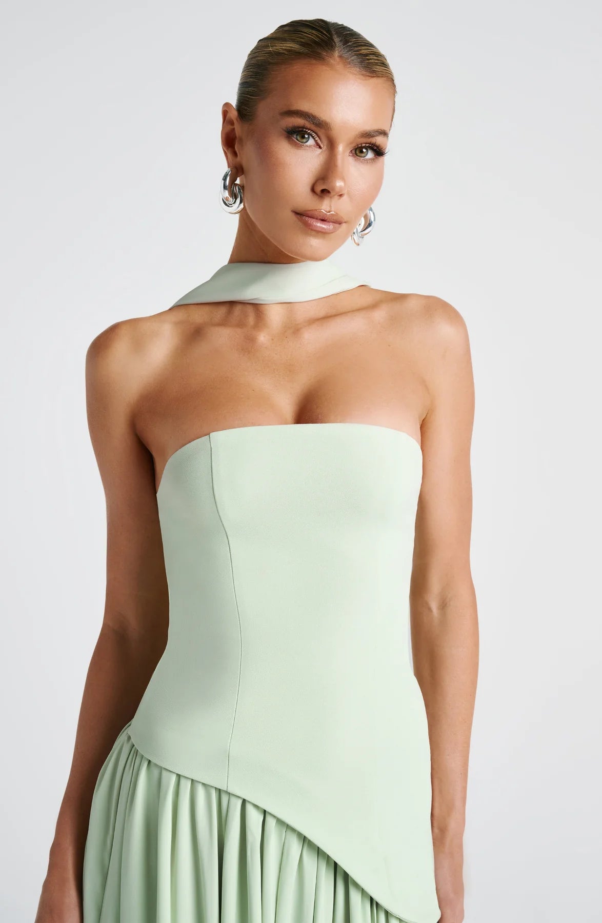 SELENE | VESTIDO MAXI CORTE IMPERIAL